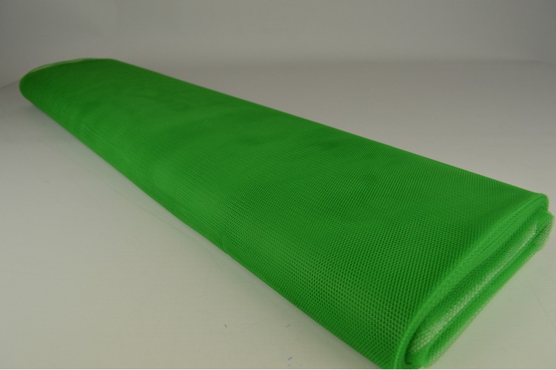 Tulle Rigide vert, rouleau