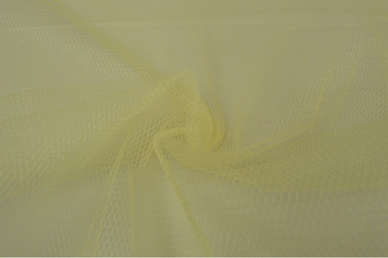 Tulle Rigide jaune clair