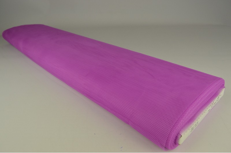 Tulle Rigide lilas, rouleau