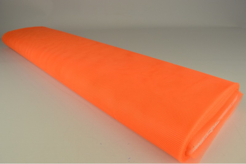 1 mètre tulle orange