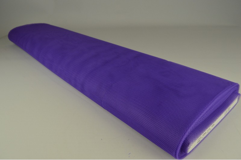 Tulle Rigide violet, rouleau