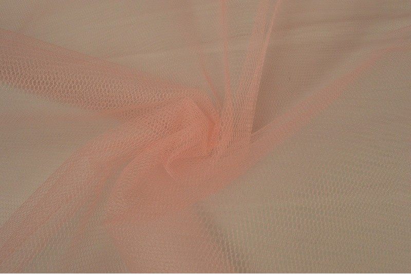 Tulle Rigide saumon