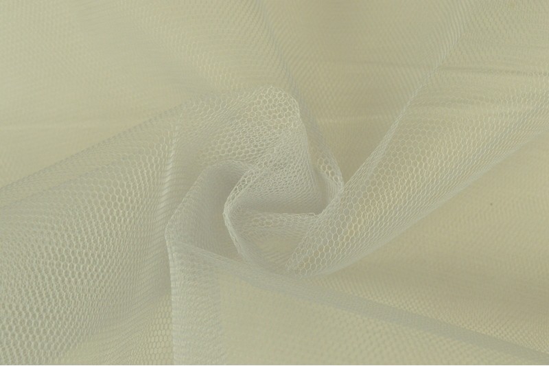 Tulle Rigide argent