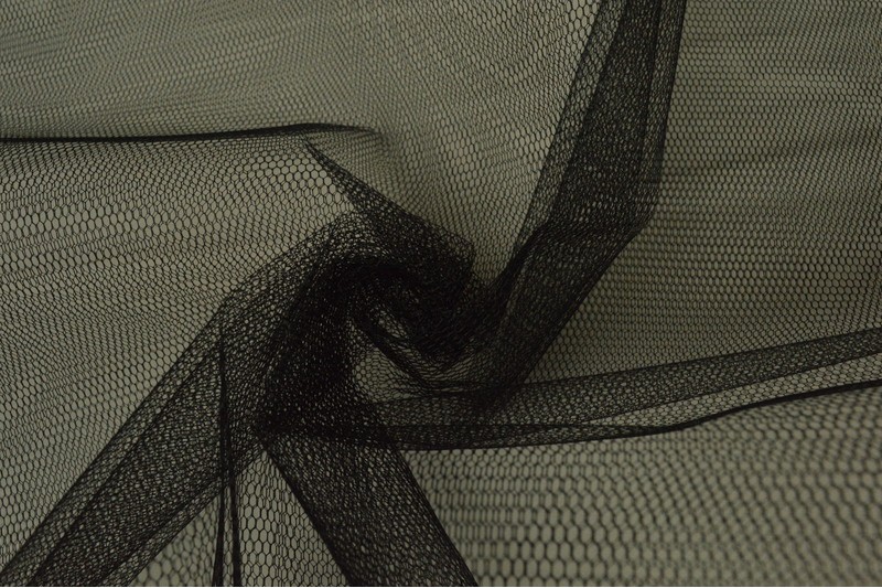 Tulle Rigide noir