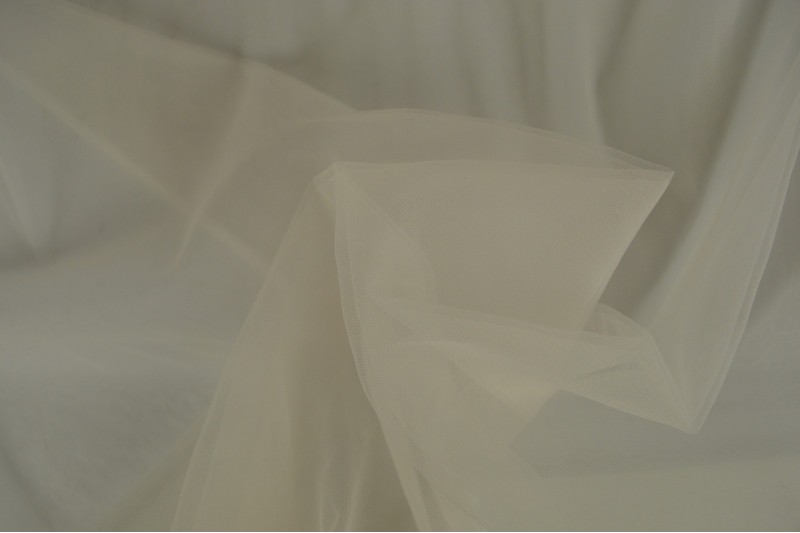 Tulle Souple (tulle de mariée) champagne