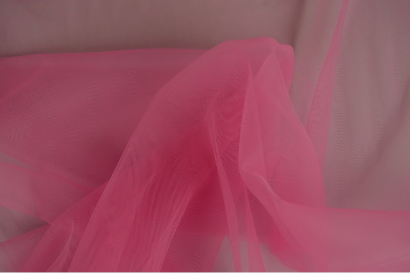 Tulle Souple (tulle de mariée) fuchsia