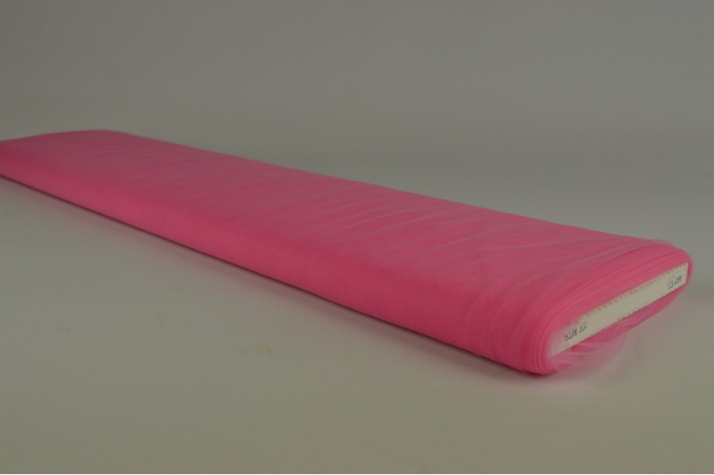 Tulle Souple (tulle de mariée) fuchsia, rouleau