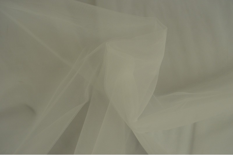 Tulle Souple (tulle de mariée) blanc cassé