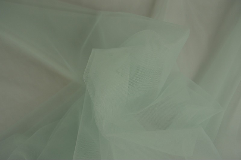 Tulle Souple (tulle de mariée) menthe clair