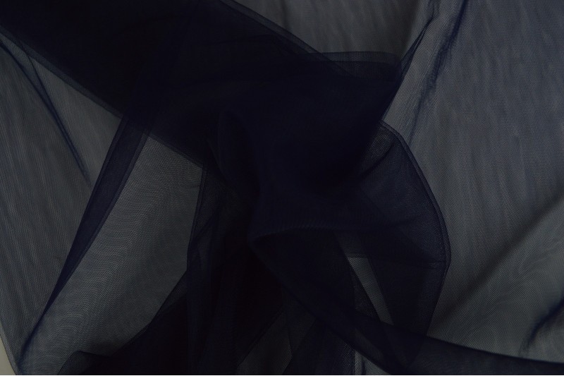 Tulle Souple (tulle de mariée) marine