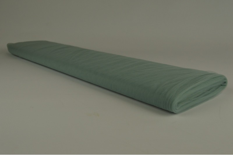 Tulle Souple (tulle de mariée) vieux vert, rouleau