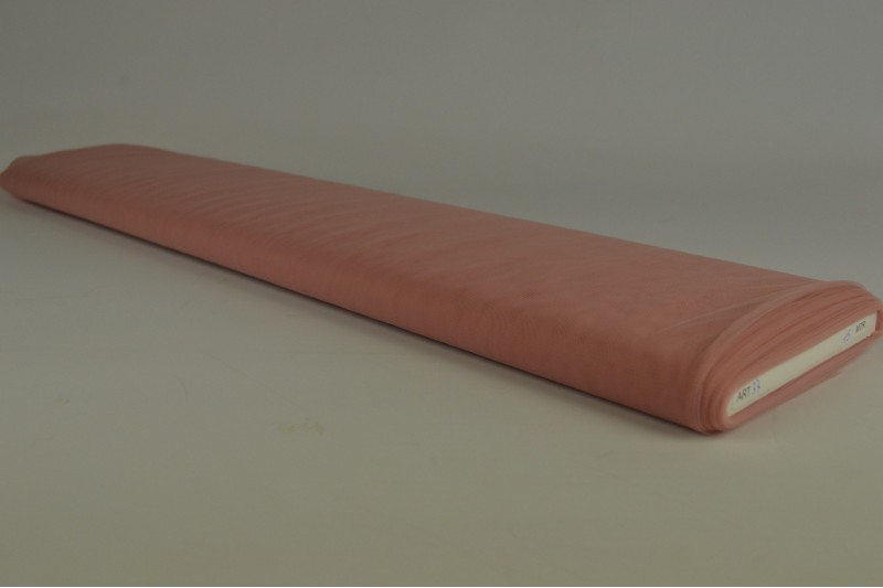 Tulle Souple (tulle de mariée) vieux rose (37), rouleau