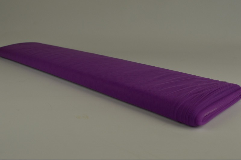 Tulle Souple (tulle de mariée) violet, rouleau