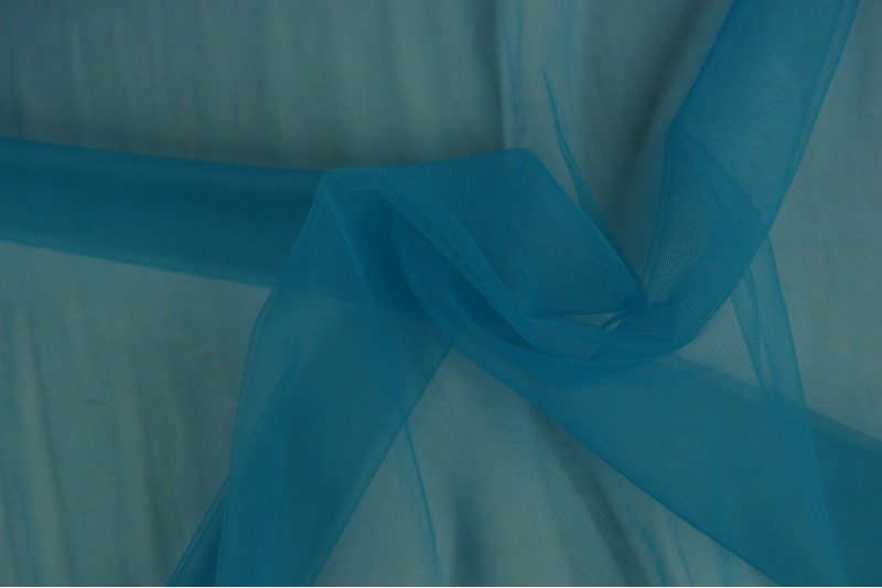 Tulle Souple (tulle de mariée) pétrole