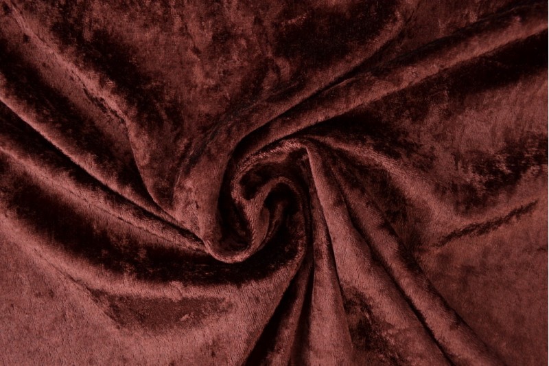 Velours de Panne brun