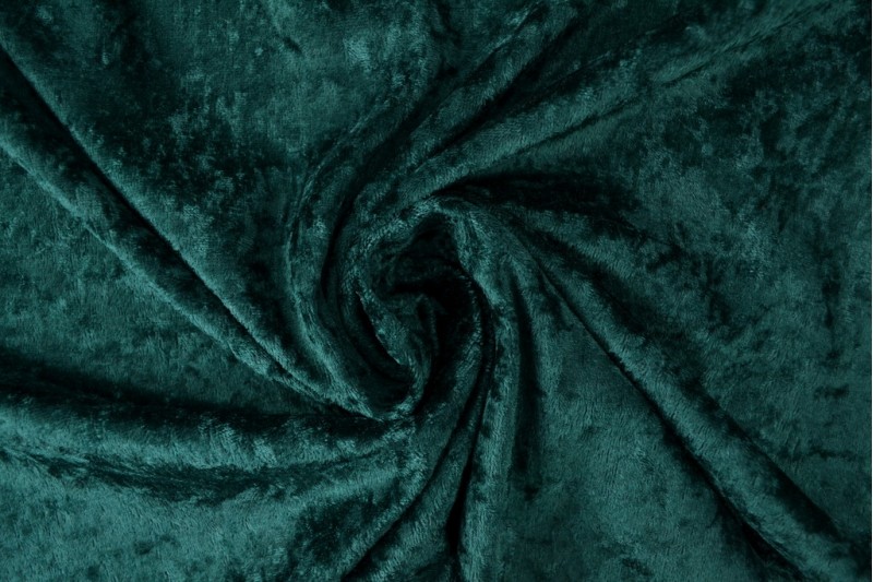 Velours de Panne vert foncé