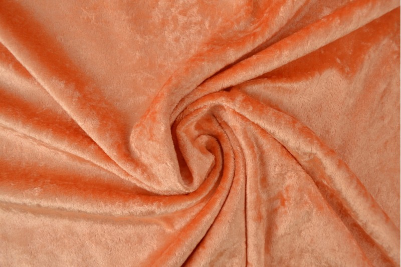Velours de Panne orange
