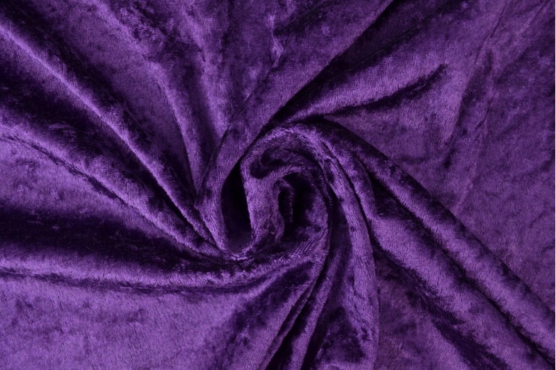 Velours de Panne violet