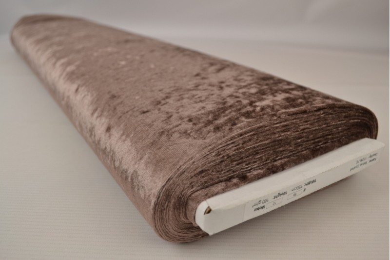 Velours de Panne taupe, rouleau