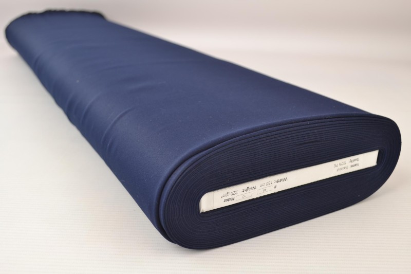 Occultant Uni tissu occultant marine foncé, rouleau