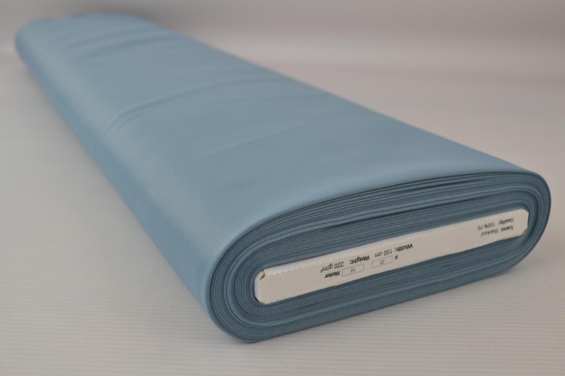 Occultant Uni tissu occultant bleu vintage, rouleau