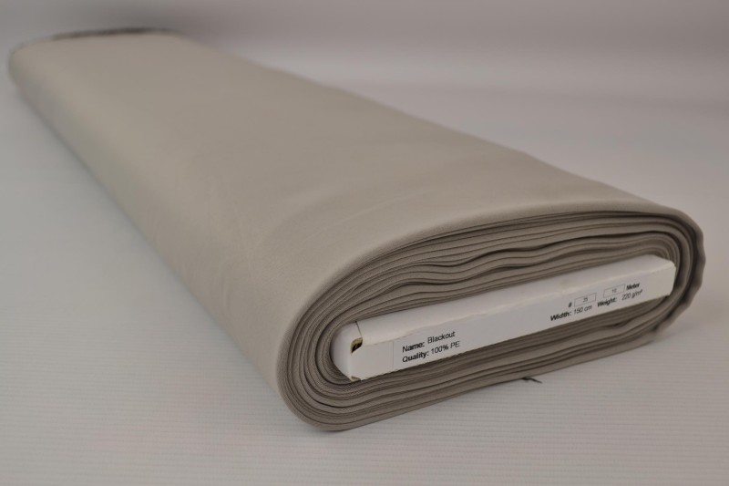 Occultant Uni tissu occultant gris argenté, rouleau