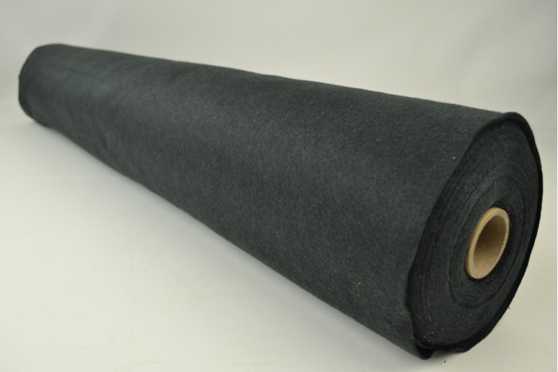 Feutrine 1mm feutrine 1 mm anthracite, rouleau