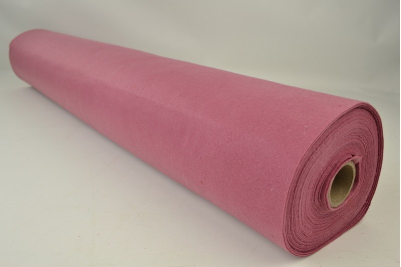 Feutrine 1mm feutrine 1 mm vieux rose foncé, rouleau