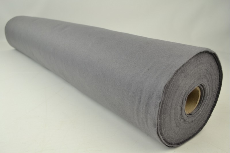 Feutrine 1mm feutrine 1 mm gris foncé, rouleau
