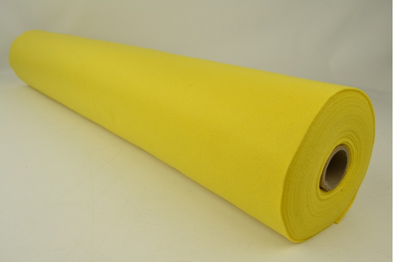 Feutrine 1mm feutrine 1 mm jaune, rouleau