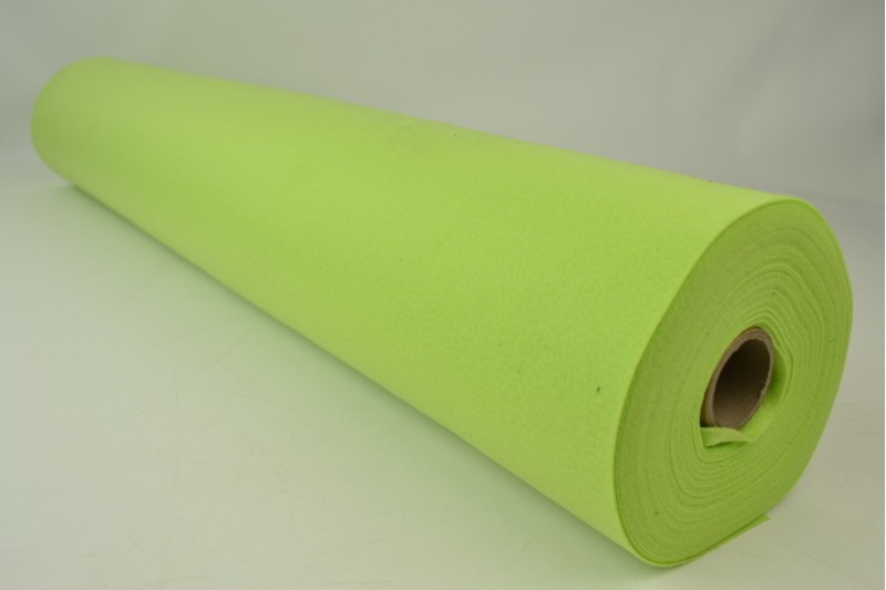 Feutrine 1mm feutrine 1 mm vert citron, rouleau