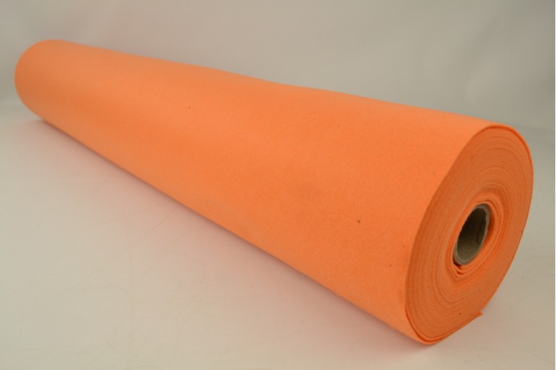 Feutrine 1mm feutrine 1 mm orange, rouleau