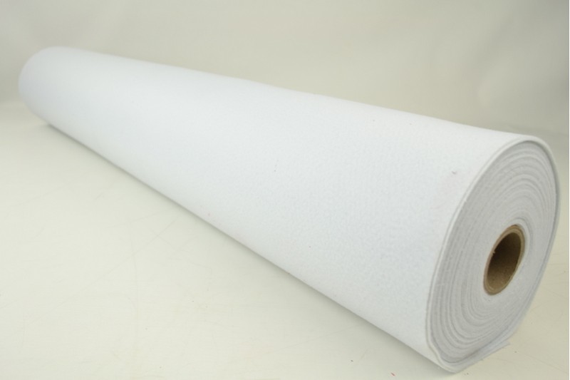 Feutrine 1mm feutrine 1 mm blanc, rouleau