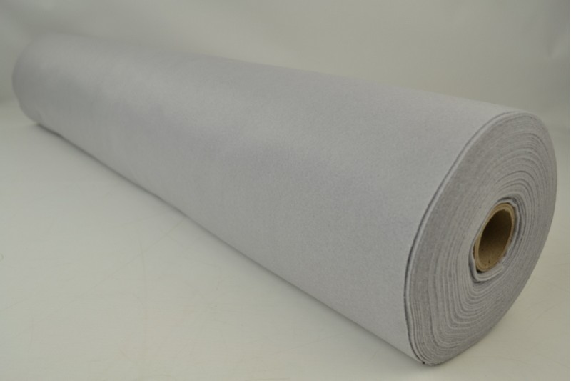 Feutrine 1mm feutrine 1 mm gris argenté, rouleau