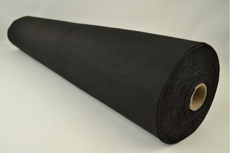 Feutrine 1mm feutrine 1 mm noir, rouleau