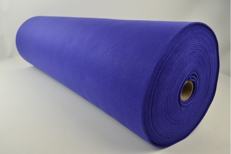 Feutrine 3mm feutrine 3 mm bleu foncé, rouleau
