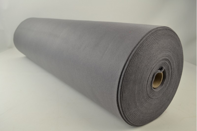 Feutrine 3mm feutrine 3 mm gris foncé, rouleau