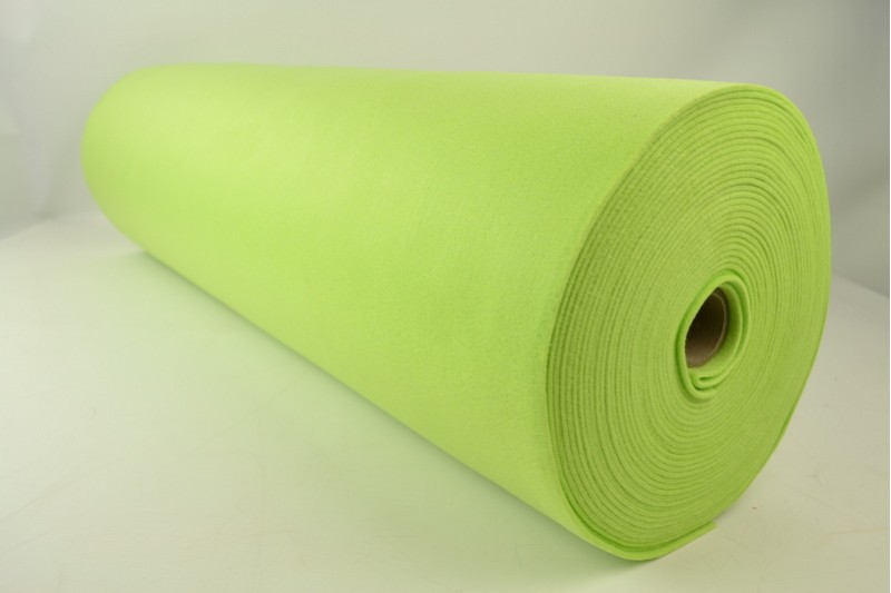 Feutrine 3mm feutrine 3 mm vert citron, rouleau
