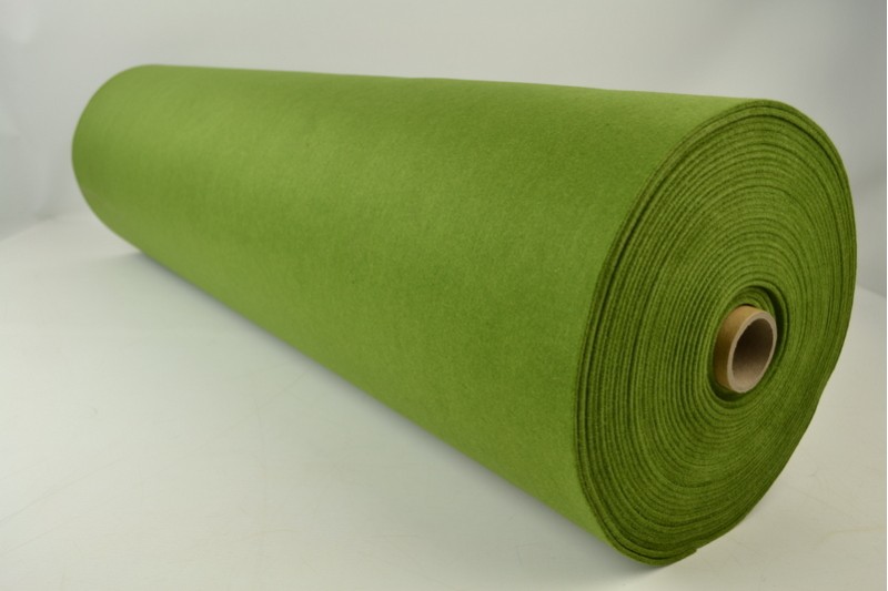 Feutrine 3mm feutrine 3 mm vert mousse, rouleau