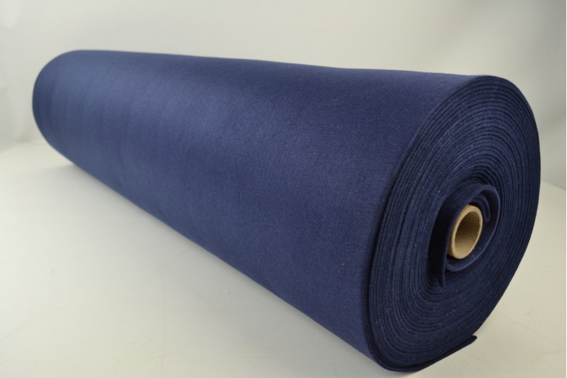Feutrine 3mm feutrine 3 mm marine, rouleau