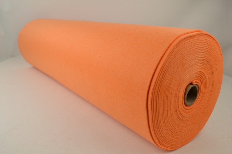 Feutrine 3mm feutrine 3 mm orange, rouleau
