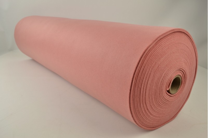 Feutrine 3mm feutrine 3 mm vieux rose, rouleau