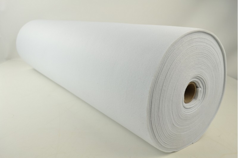 Feutrine 3mm feutrine 3 mm blanc, rouleau