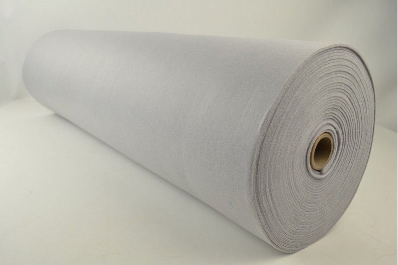 Feutrine 3mm feutrine 3 mm gris argenté, rouleau