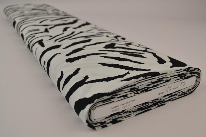 Viscose Imprimée viscose imprimé 658-02, rouleau