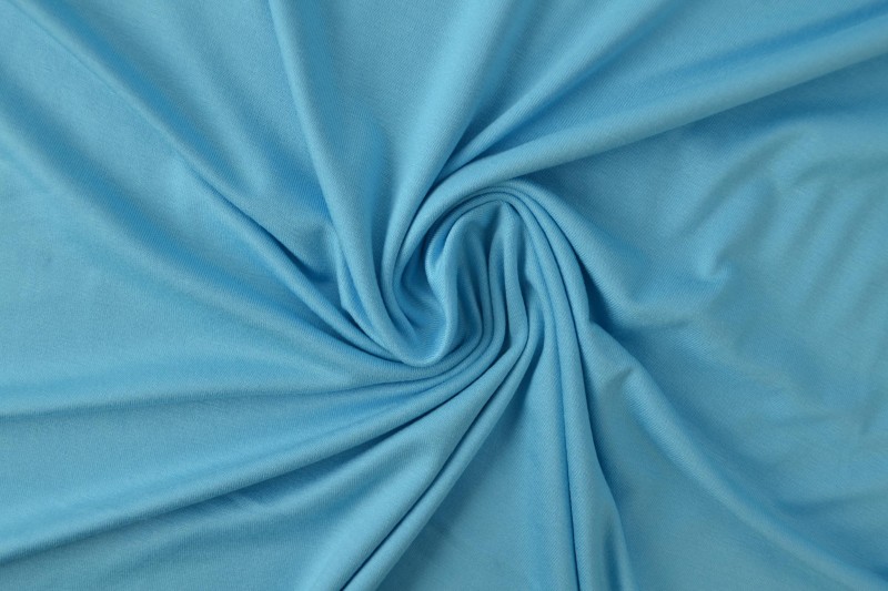 Jersey Viscose bleu aqua