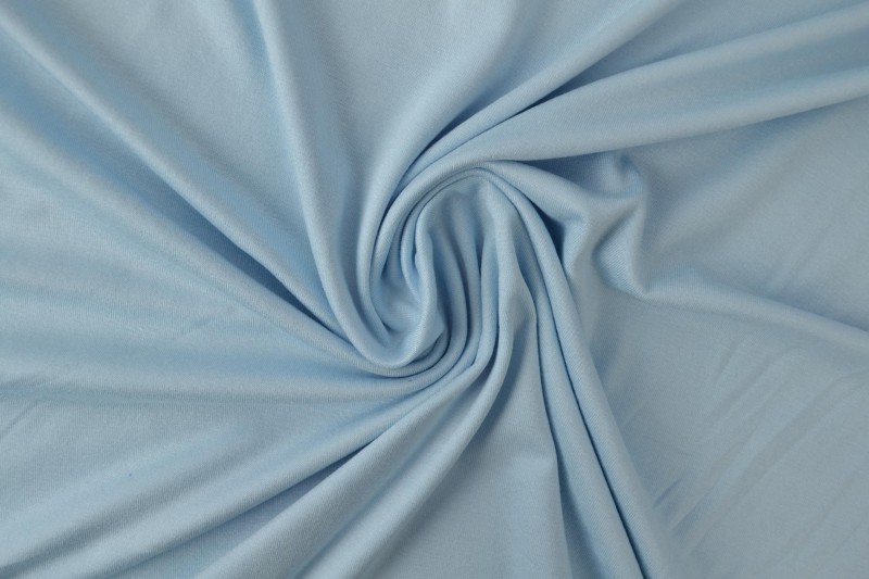 Jersey Viscose bleu bébé