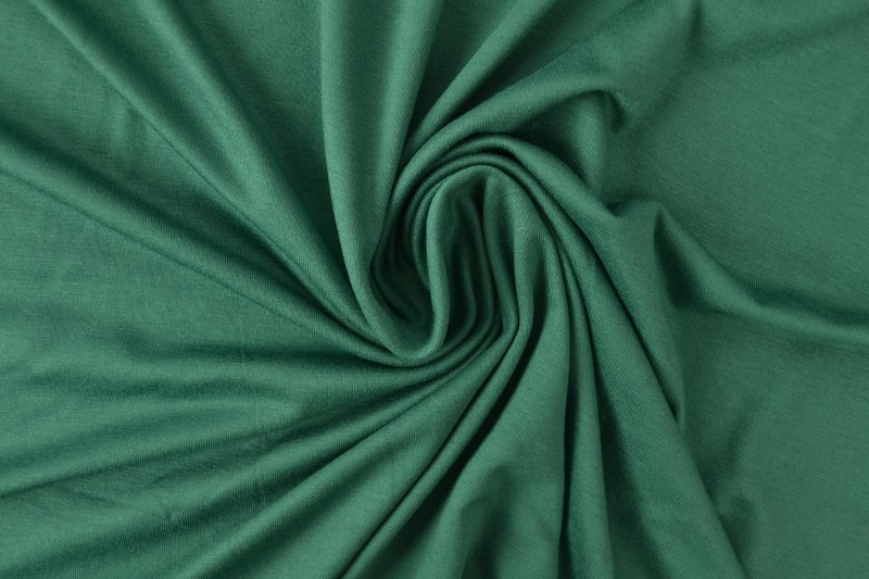 Jersey Viscose vert foncé