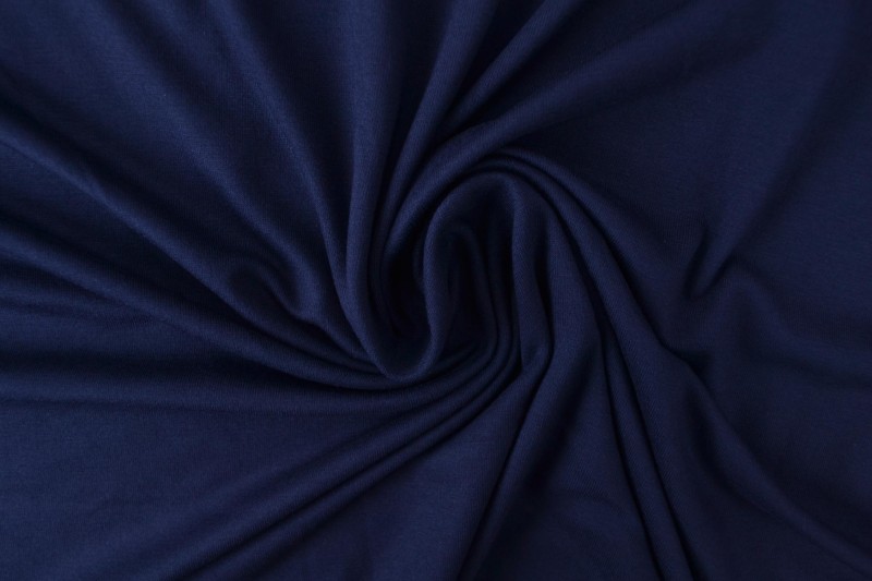 Jersey Viscose marine foncé