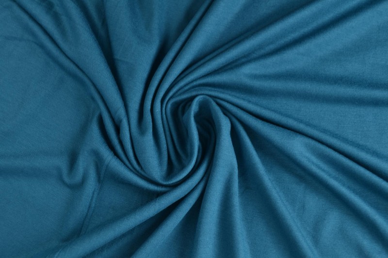 Jersey Viscose pétrole foncé